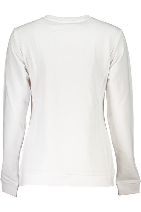 Cavalli Class Womens White Sweatshirt Without Zip