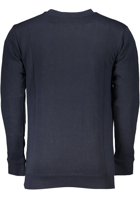 Cavalli Class Ανδρικό Blue Zipless Sweatshirt | Αγοράστε Cavalli Online - B2Brands | , Μοντέρνο, Ποιοτικό