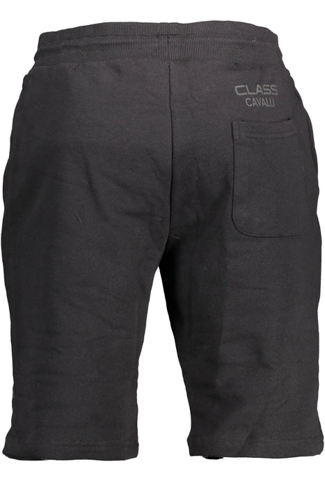 Cavalli Class Μαύρο Ανδρικό Bermuda Trousers | Αγοράστε Cavalli Online - B2Brands | , Μοντέρνο, Ποιότητα - Καλύτερες Προσφορές