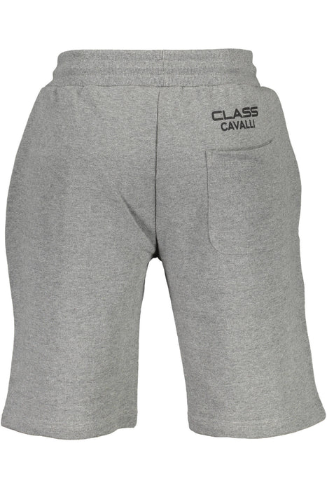 Cavalli Class Gray Ανδρικό Short Trousers | Αγοράστε Cavalli Online - B2Brands | , Μοντέρνο, Ποιότητα - Υψηλή Ποιότητα