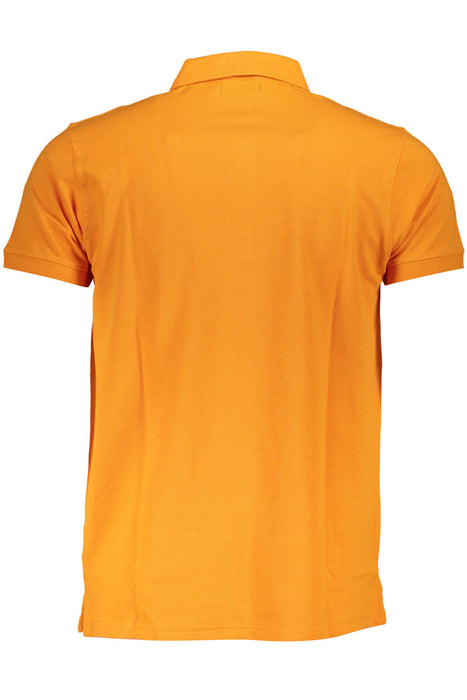 Cavalli Class Polo Short Sleeve Man Orange