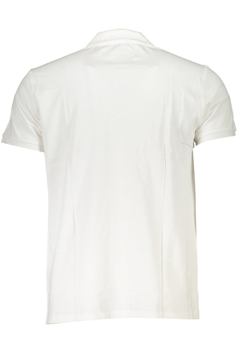 Cavalli Class Mens White Short Sleeved Polo Shirt