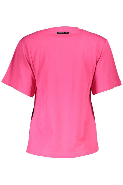 Cavalli Class T-Shirt Short Sleeve Woman Pink