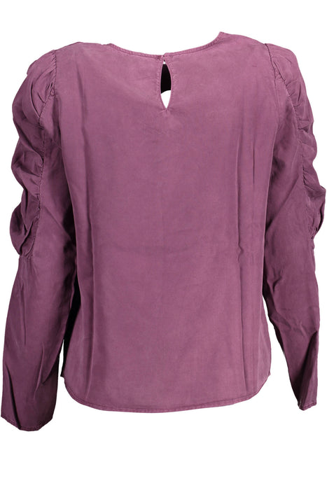 Desigual Long Sleeve Shirt Purple Woman