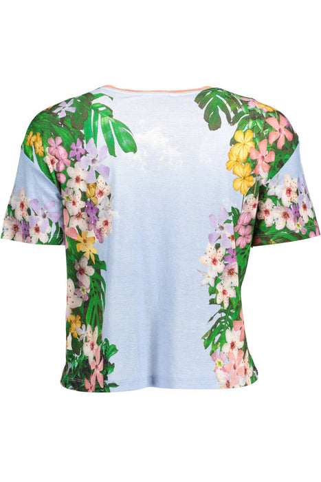 Desigual Γυναικείο Short Sleeve T-Shirt Light Blue | Αγοράστε Desigual Online - B2Brands | , Μοντέρνο, Ποιότητα - Καλύτερες Προσφορές