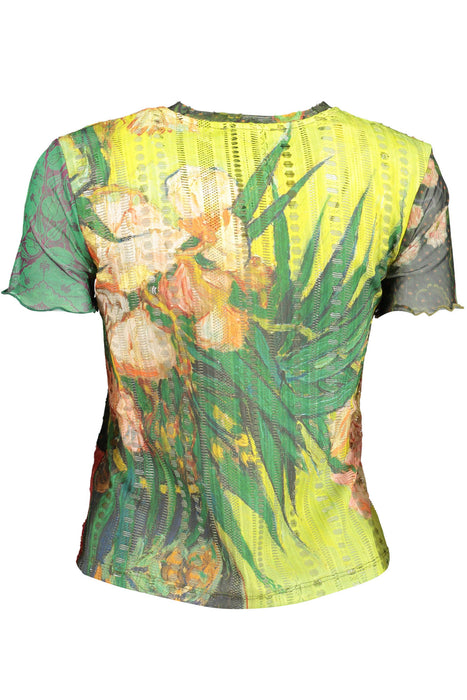 Desigual Γυναικείο Short Sleeve T-Shirt Green | Αγοράστε Desigual Online - B2Brands | , Μοντέρνο, Ποιότητα - Καλύτερες Προσφορές
