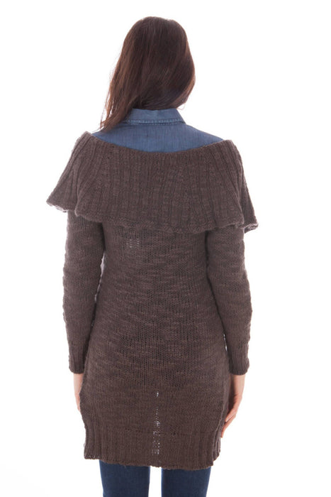 Fred Perry Brown Woman Cardigan