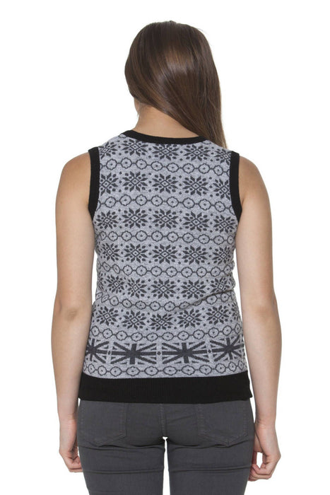 Fred Perry Womens Gray Vest