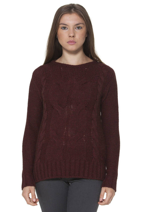 FRED PERRY WOMENS RED SWEATER
