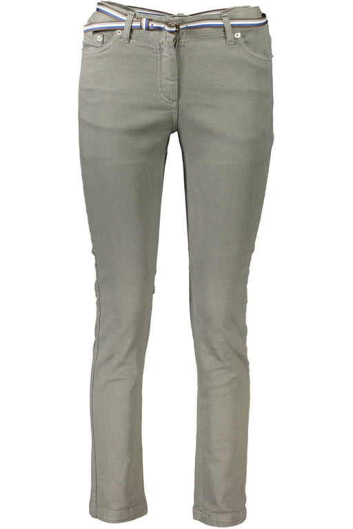 FRED PERRY WOMENS GRAY TROUSERS