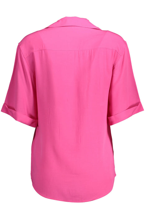 Gant Womens Short Sleeve Shirt Pink