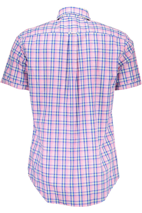 Gant Mens Short Sleeve Shirt Pink