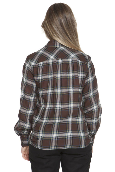 Gant Γυναικείο Long Sleeve Shirt Brown | Αγοράστε Gant Online - B2Brands | , Μοντέρνο, Ποιότητα - Υψηλή Ποιότητα
