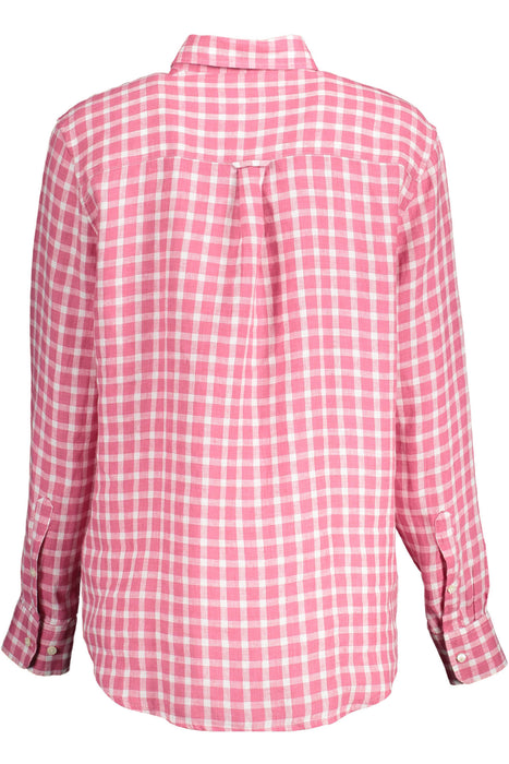Gant Womens Long Sleeve Shirt Pink