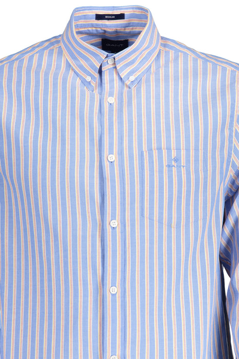 Gant Mens Long Sleeve Shirt Light Blue