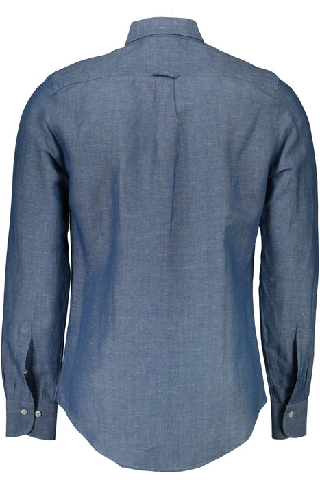 Gant Ανδρικό Blue Long Sleeve Shirt | Αγοράστε Gant Online - B2Brands | , Μοντέρνο, Ποιότητα - Καλύτερες Προσφορές