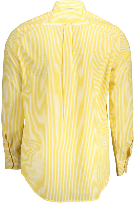 Gant Mens Yellow Long Sleeve Shirt