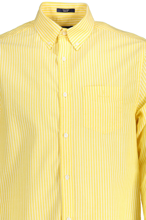 Gant Mens Yellow Long Sleeve Shirt