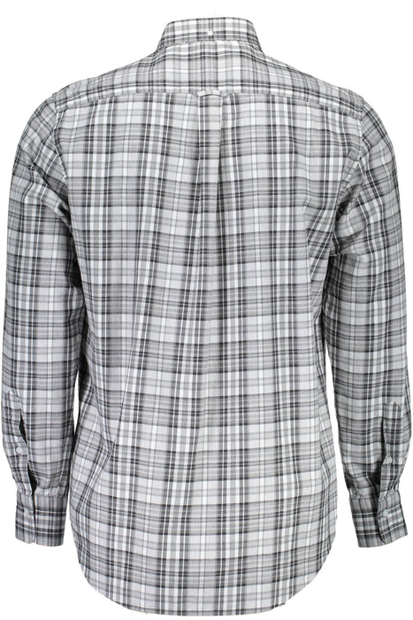 Gant Mens Long Sleeve Shirt Gray