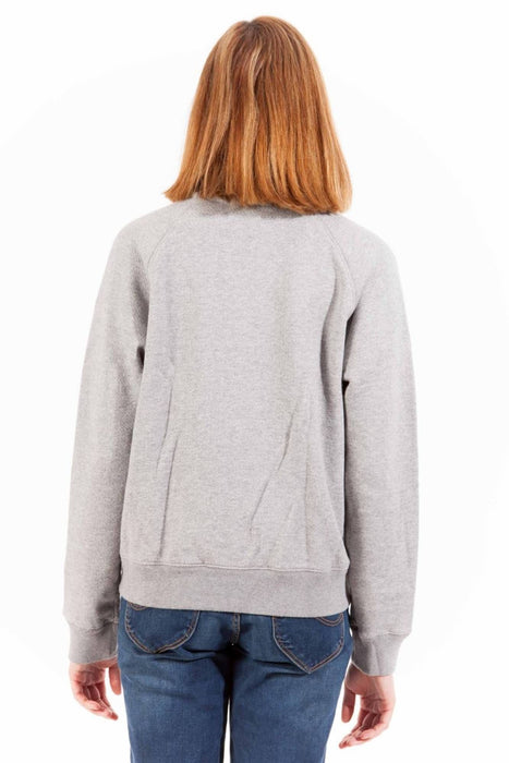 Gant Sweatshirt With Zip Woman Gray | Αγοράστε Gant Online - B2Brands | , Μοντέρνο, Ποιότητα - Υψηλή Ποιότητα