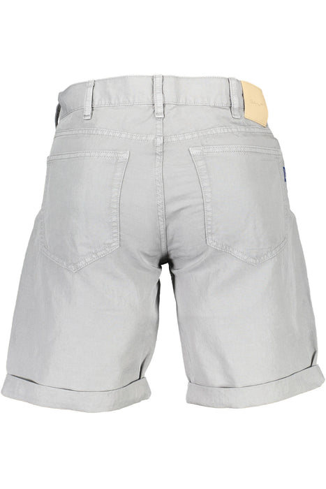 Gant Mens Gray Bermuda Pants