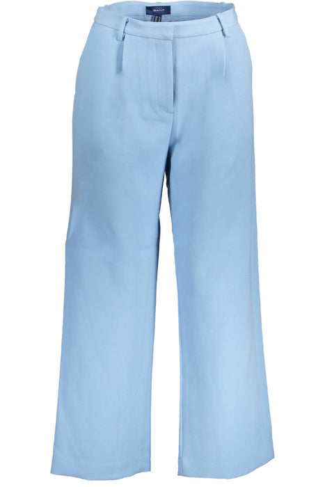 GANT WOMENS LIGHT BLUE TROUSERS