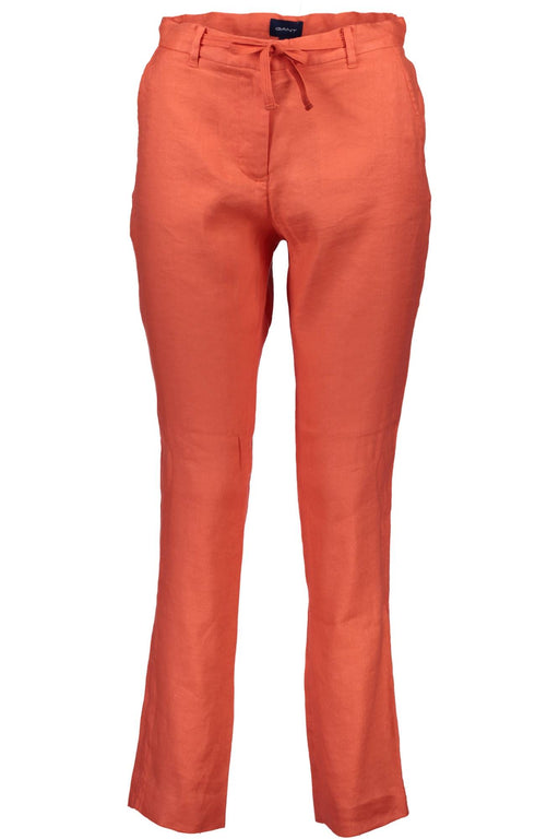 GANT WOMENS RED TROUSERS