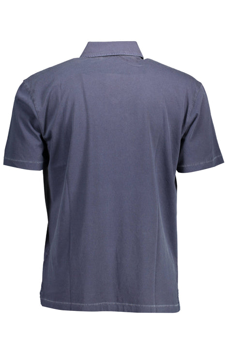 Gant Short Sleeve Polo Shirt Man Blue