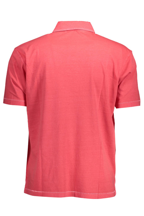 Gant Mens Pink Short Sleeve Polo Shirt