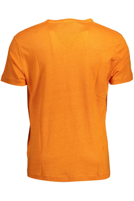 Gant Mens Short Sleeve T-Shirt Orange