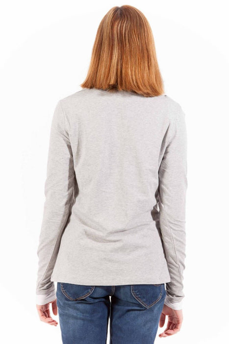 Gant Womens Long Sleeve T-Shirt Gray