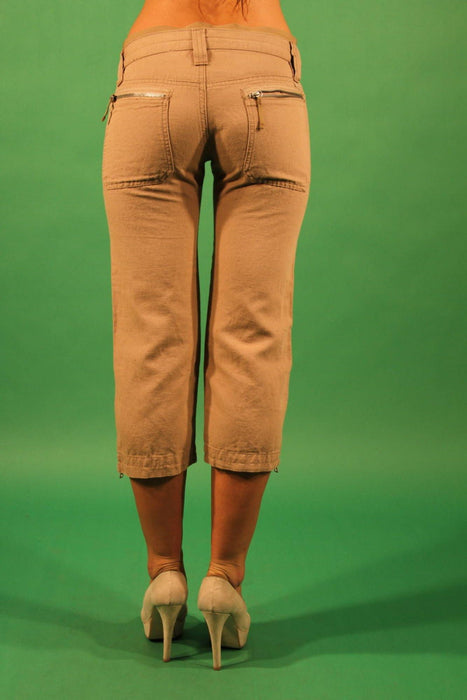 Gas Beige Woman Pinocchietto Pants | Αγοράστε Gas Online - B2Brands | , Μοντέρνο, Ποιότητα - Αγοράστε Τώρα