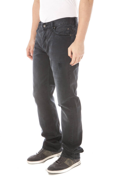 GIANFRANCO FERRÈ MENS BLACK PANTS