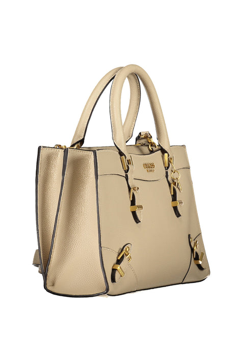 Guess Jeans Beige Γυναικείο Bag | Αγοράστε Guess Online - B2Brands | Μοντέρνο, Ποιοτικό - Καλύτερες Προσφορές