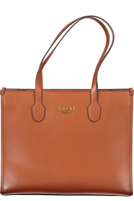 GUESS JEANS WOMENS BAG BROWN