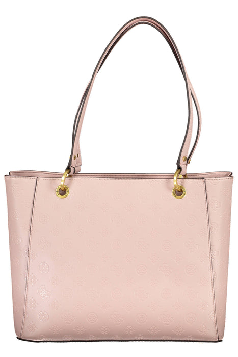 Guess Jeans Pink Γυναικείο Bag | Αγοράστε Guess Online - B2Brands | , Μοντέρνο, Ποιότητα - Υψηλή Ποιότητα