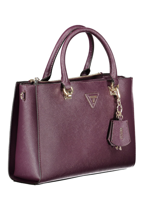 Guess Jeans Purple Γυναικείο Bag | Αγοράστε Guess Online - B2Brands | , Μοντέρνο, Ποιότητα - Καλύτερες Προσφορές