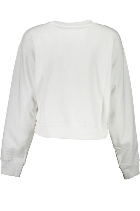 Guess Jeans Sweatshirt Without Zip Woman White