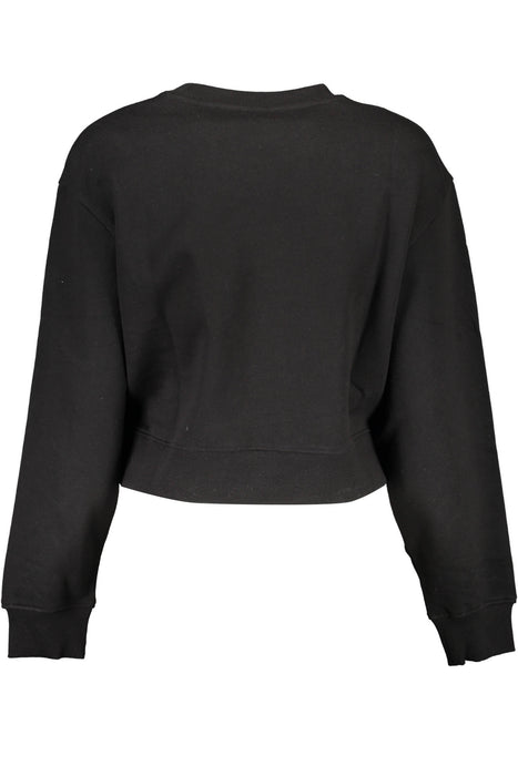 Guess Jeans Sweatshirt Without Zip Woman Μαύρο | Αγοράστε Guess Online - B2Brands | , Μοντέρνο, Ποιότητα - Καλύτερες Προσφορές