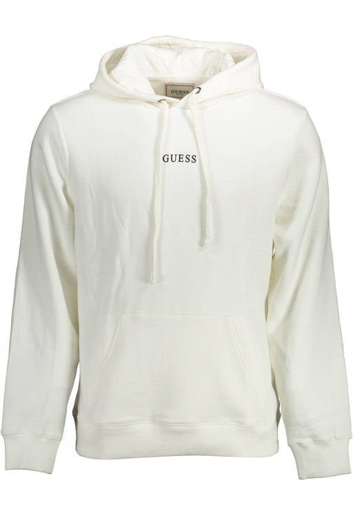 GUESS JEANS SWEATSHIRT WITHOUT ZIP MAN WHITE
