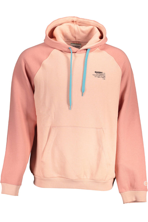 Guess Jeans Sweatshirt Without Zip Man Pink