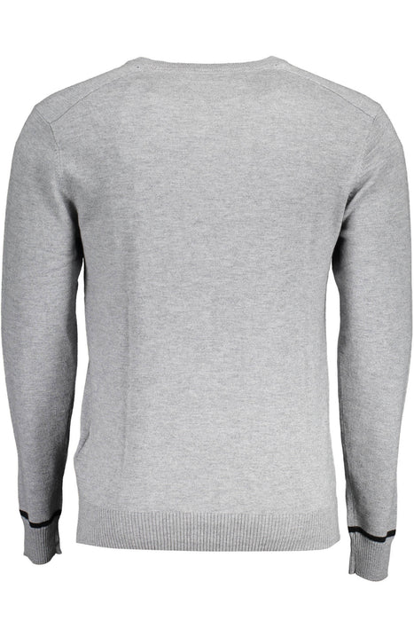 Guess Jeans Ανδρικό Gray Sweater | Αγοράστε Guess Online - B2Brands | Μοντέρνο, Ποιοτικό - Καλύτερες Προσφορές