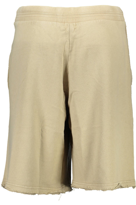Guess Jeans Ανδρικό Beige Bermuda Trousers | Αγοράστε Guess Online - B2Brands | , Μοντέρνο, Ποιότητα - Αγοράστε Τώρα