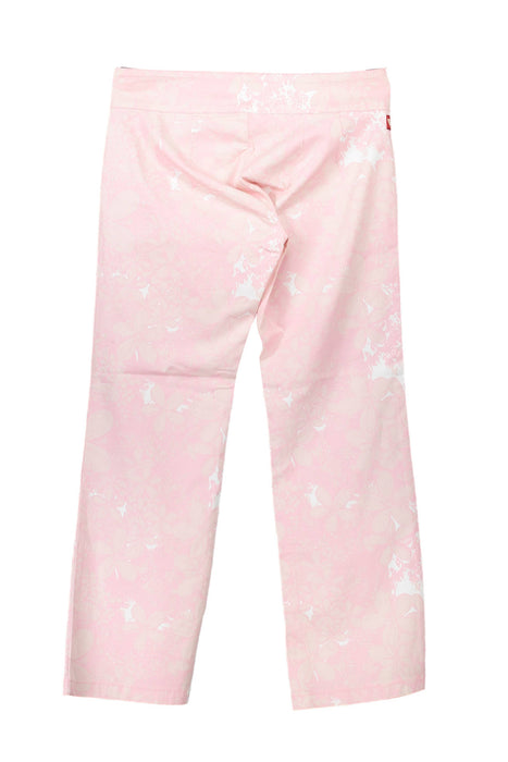 Guess Jeans Pinocchietto Woman Trousers Pink
