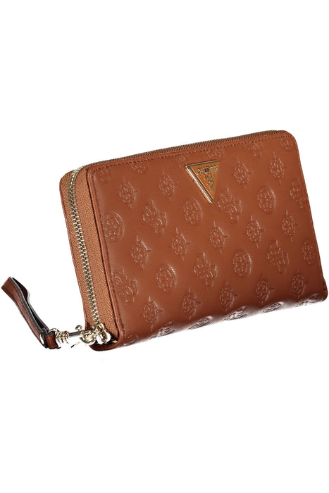 Guess Jeans Wallet Woman Brown