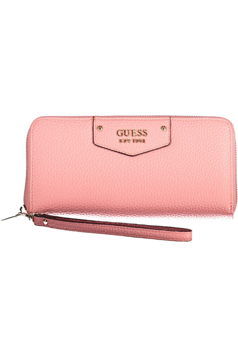 GUESS JEANS PINK WOMENS WALLET