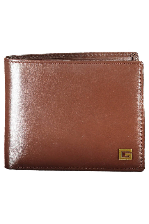 GUESS JEANS BROWN MAN WALLET
