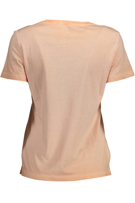Guess Jeans Γυναικείο Short Sleeve T-Shirt Pink | Αγοράστε Guess Online - B2Brands | , Μοντέρνο, Ποιότητα - Υψηλή Ποιότητα