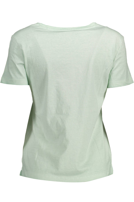 Guess Jeans Short Sleeve T-Shirt Woman Green | Αγοράστε Guess Online - B2Brands | , Μοντέρνο, Ποιότητα - Καλύτερες Προσφορές