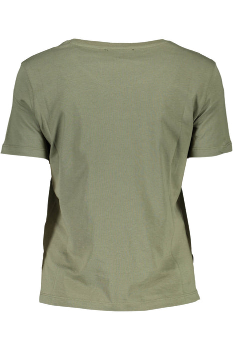 Guess Jeans Γυναικείο Short Sleeve T-Shirt Green | Αγοράστε Guess Online - B2Brands | , Μοντέρνο, Ποιότητα - Καλύτερες Προσφορές